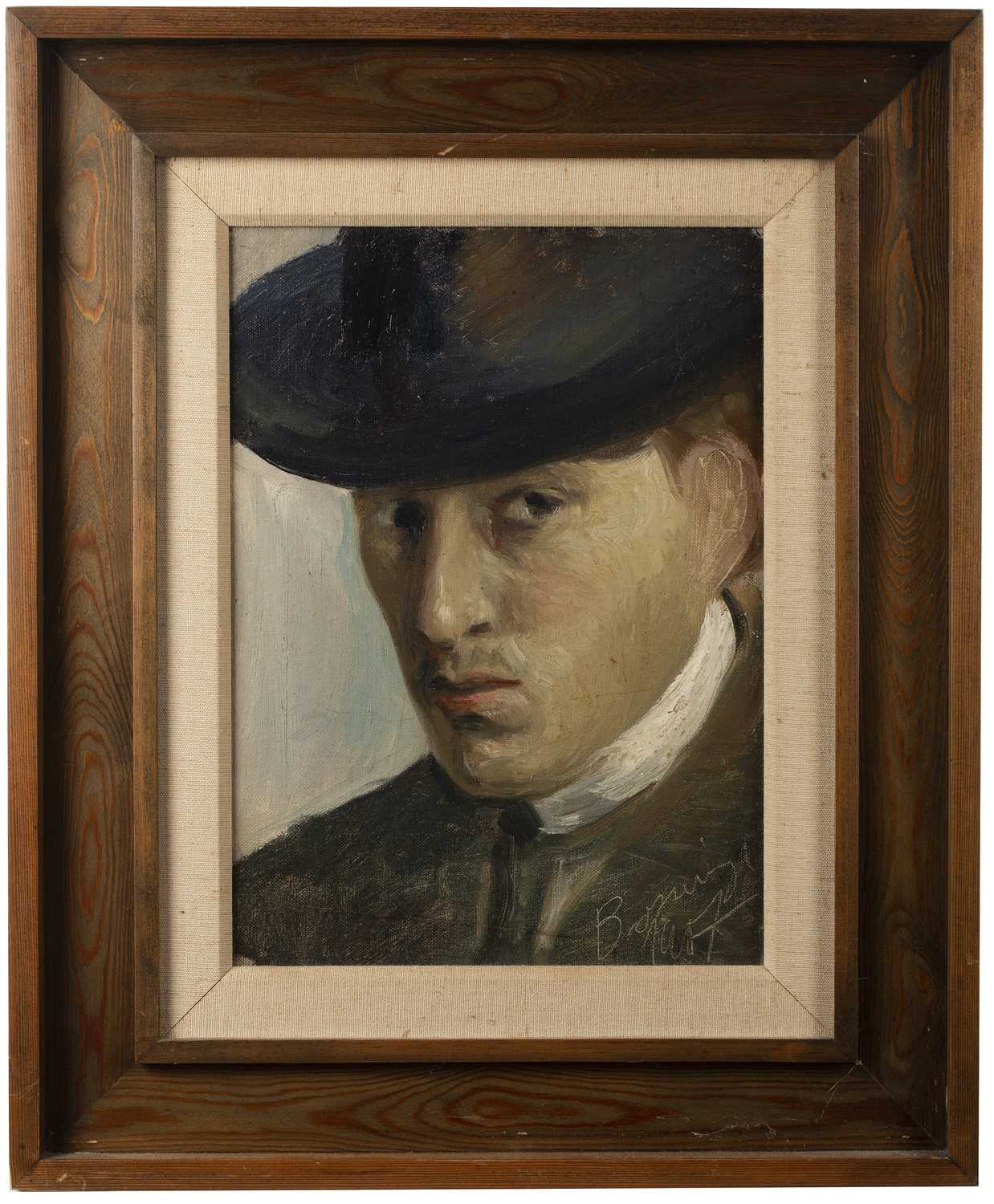 Lot 244 - Ervin Bossányi (1891-1975) Self Portrait,