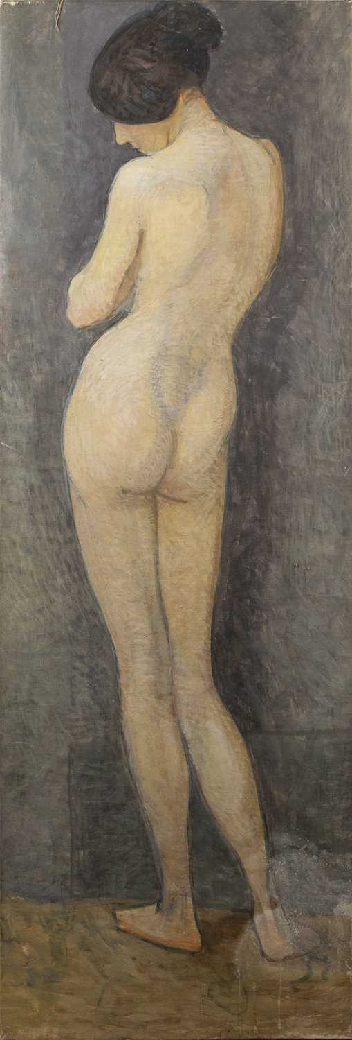 Lot 246 - Ervin Bossányi (1891-1975) Standing Nude,...