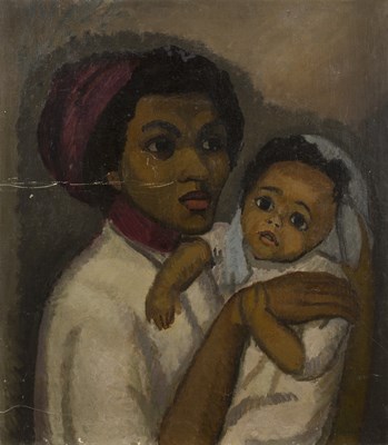 Lot 249 - Ervin Bossányi (1891-1975) Mother and Child,...