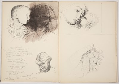 Lot 140 - Henry Moore (1898-1986) Heads, Figures, and...