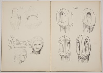 Lot 140 - Henry Moore (1898-1986) Heads, Figures, and...