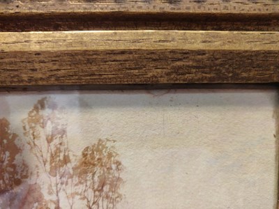 Lot 344 - William G. Miller, a Scottish Landscape with a Loch and mountains