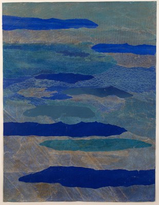 Lot 165 - Irene Scheinmann (b.1933) 'Untitled waves',...