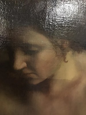 Lot 225 - Rene-Xavier Prinet (1861-1946) A seated lady...