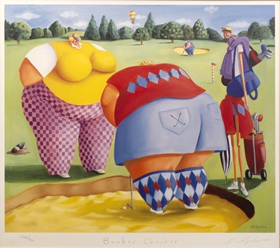 Lot 252 - Sarah Jane Szikora (b.1971) 'Bunker Chunker',...