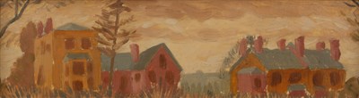 Lot 198 - Charles Mahoney (1903-1968) 'Suburban view',...