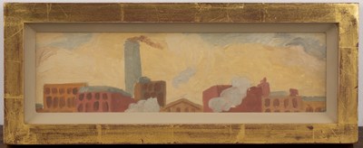 Lot 189 - Charles Mahoney (1903-1968) 'Industrial view',...