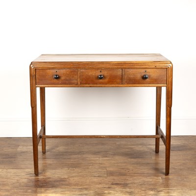 Lot 97 - 20th Century Walnut, side table fitted with...