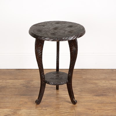 Lot 31 - Liberty & Co 'Japanese' occasional table with...