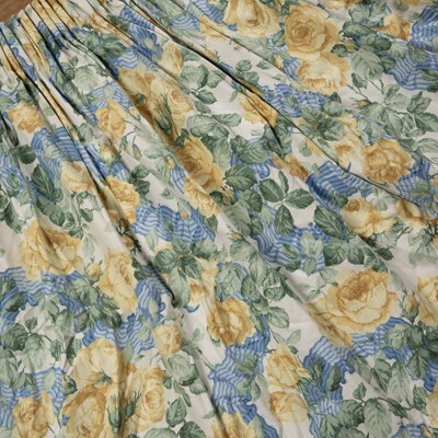 Lot 136 - A Sanderson floral fabrics to include various '...