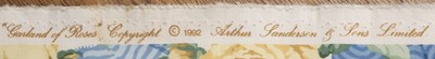 Lot 136 - A Sanderson floral fabrics to include various '...