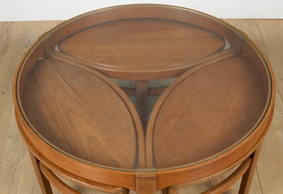Lot 376 - A Nathan teak trinity table