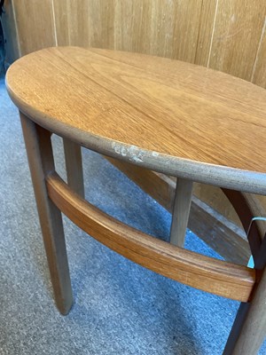 Lot 376 - A Nathan teak trinity table