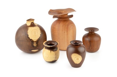 Lot 626 - Melvyn Firmager (Contemporary) Five vessels...