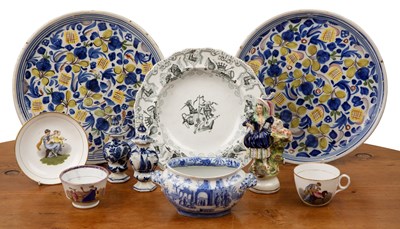 Lot 307 - Group of porcelain to include a...