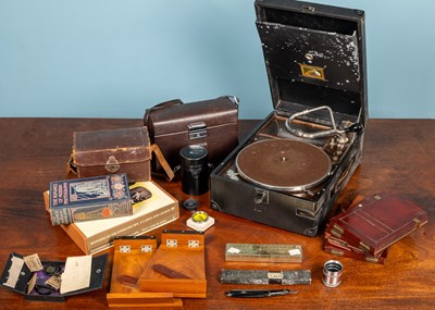 Lot 30 - A collection of various photography related items together with other miscellaneous objects