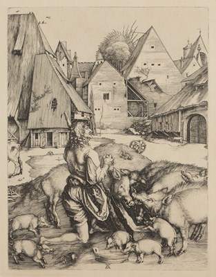 Lot 144 - After Albrect Dürer (1471-1528) The Prodigal...