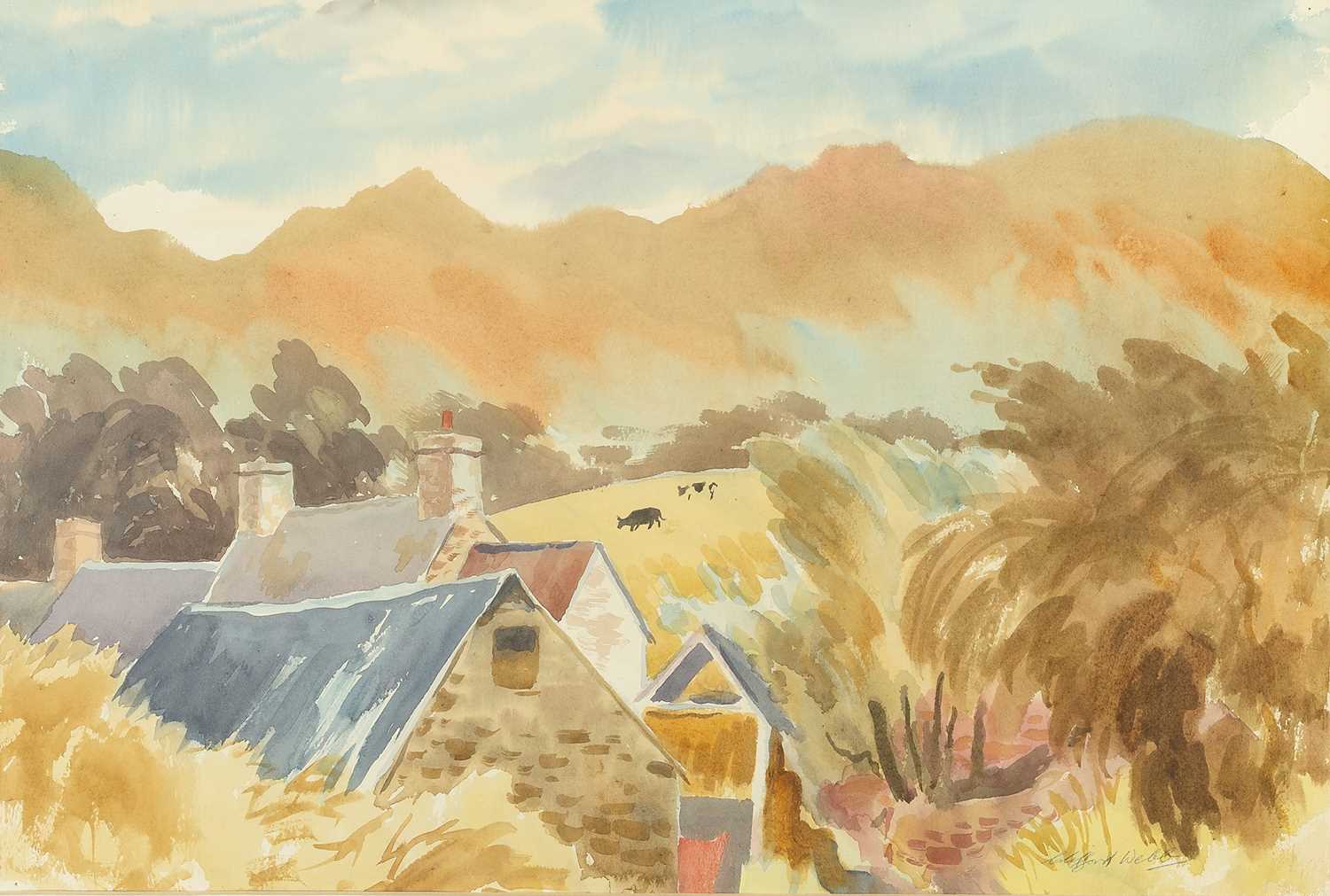 Lot 80 - Clifford Cyril Webb (1895-1972) Landscape with...