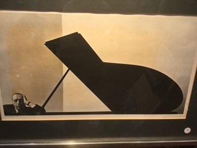 Lot 472 - Arnold Newman (1918-2006) Igor Stravinsky...