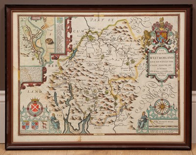 Lot 387 - Two maps of Westmoreland