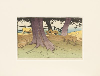 Lot 262 - Sylvan G. Boxsius (1878-1941) Noonday signed...