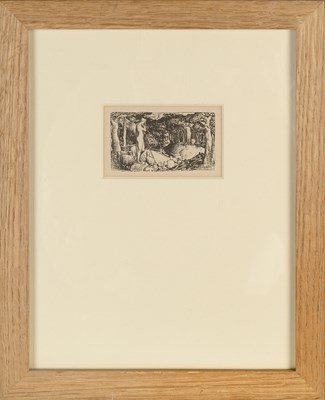 Lot 392 - Edward Calvert (1799-1893) Ideal Pastoral Life...