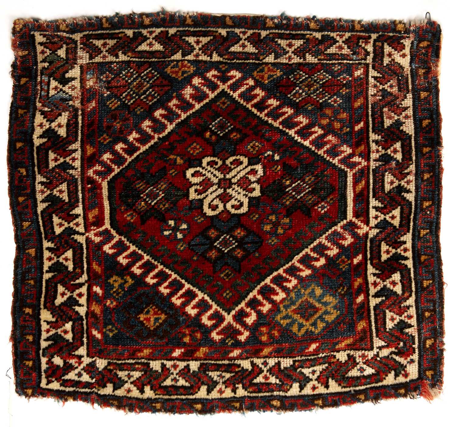 Lot 381 - A late 19th century South West Persian bag...