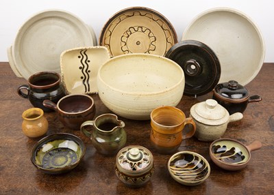 Lot 328 - Collection of Winchcombe pottery Including...