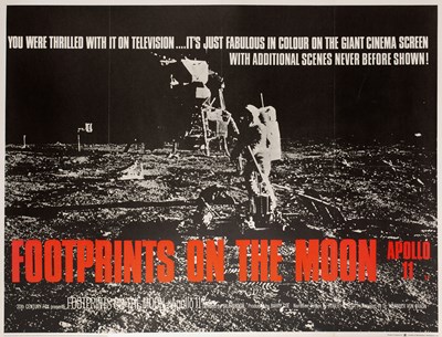 Lot 238 - Footprints on the Moon, Apollo II, 1969...