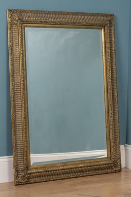 Lot 254 - A 20th century gilt framed mirror