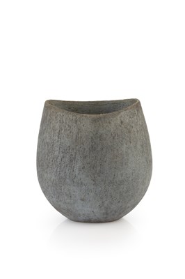 Lot 541 - John Ward (b.1938) Vessel with undulating rim...