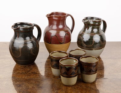 Lot 329 - Collection of Winchcombe Pottery consisting of:...