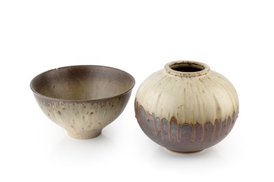 Lot 516 - Barbara Cass (1921-1972) Vase and bowl both...