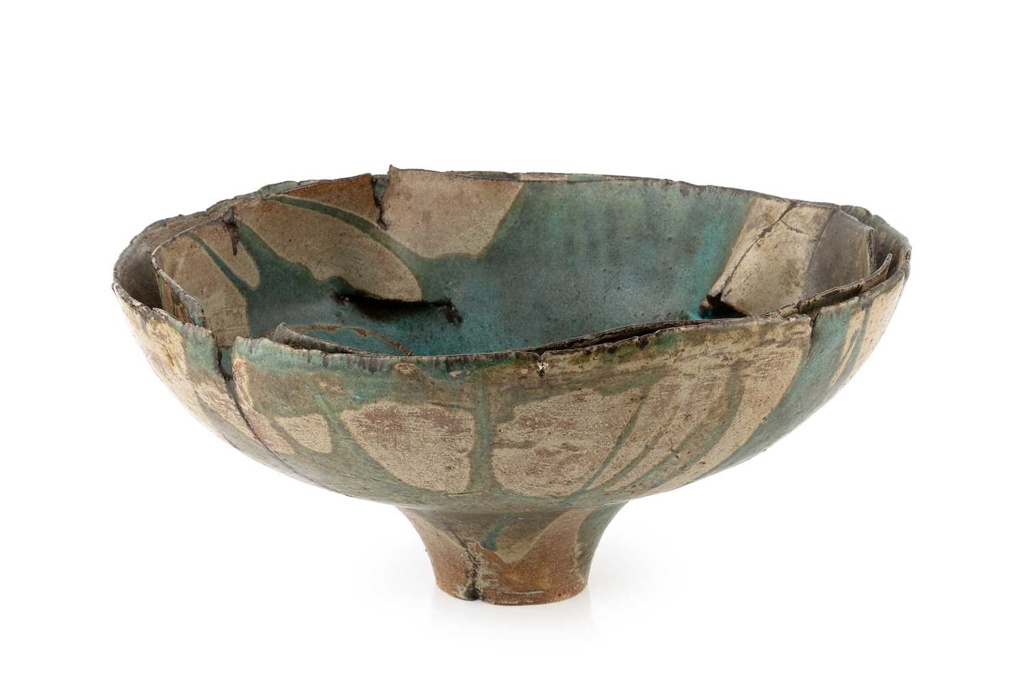 Lot 549 - Sheila Fournier (1930-2001) Double rimmed bowl...
