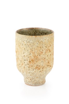 Lot 550 - Chris Carter (b.1945) Footed vessel stoneware...