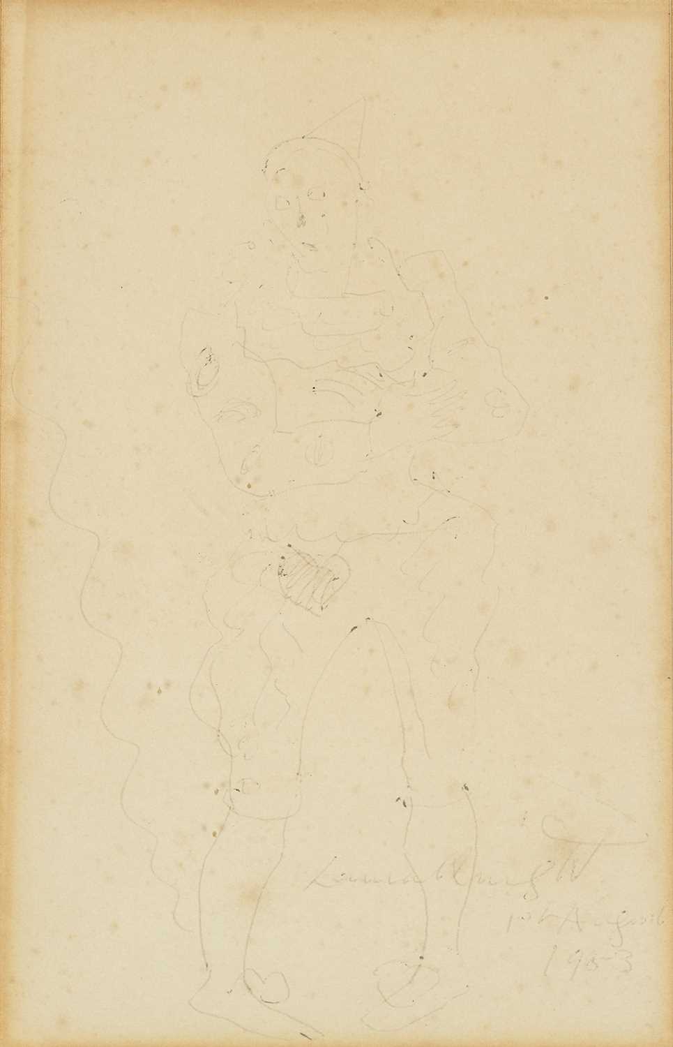 Lot 182 - Laura Knight (1877-1970) Clown, 1953 signed...