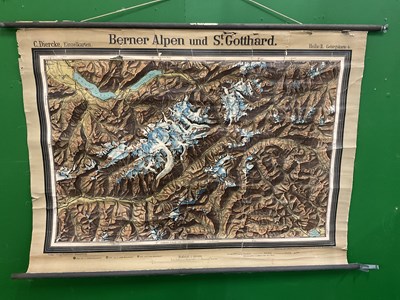 Lot 243A - A large collection of maps, mostly German