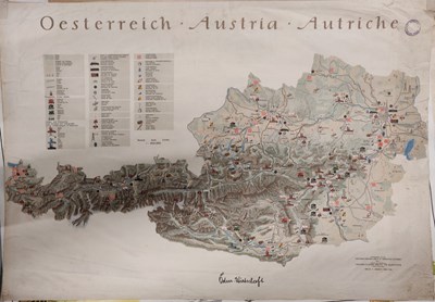 Lot 243C - A large collection of German educational posters