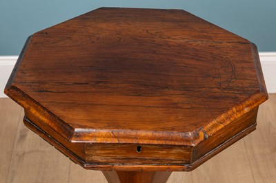 Lot 238 - A Victorian sewing table