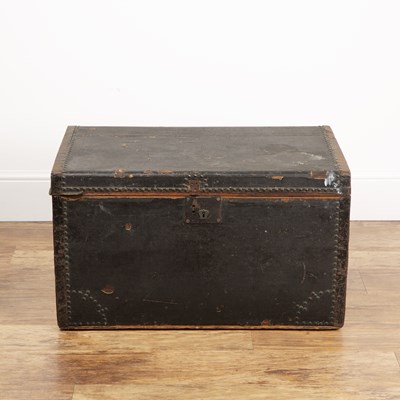 Lot 63 - S. W. Vines of London Travelling case or trunk,...