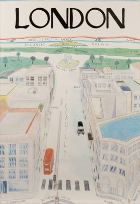 Lot 235 - Saul Steinberg (1914-1999) Piccadilly...