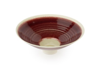 Lot 537 - Peter Wills (b.1955) Footed bowl porcelain,...