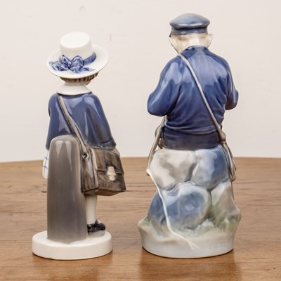 Lot 303 - Two Royal Copenhagen figures to include Sailor...