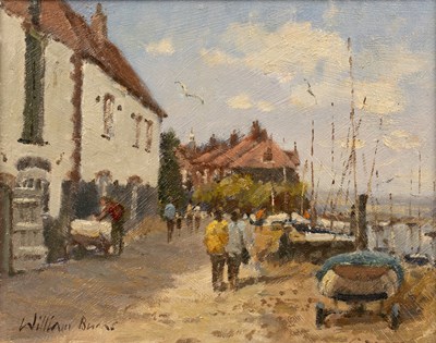 Lot 176 - William Burns (1923-2010) 'The Quay, Overy...