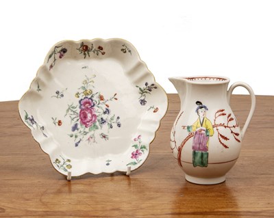 Lot 252 - Two pieces of Worcester porcelain  comprising...