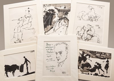 Lot 166 - Pablo Picasso (1881-1973) Ten prints various...