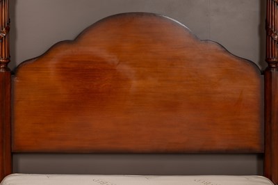 Lot 418 - A 20th century mahogany four poster bed
