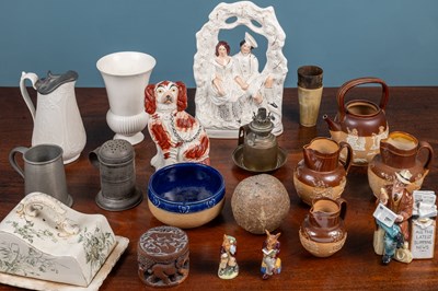 Lot 73 - A collection of ceramic wares and a miscellaneous collection of items