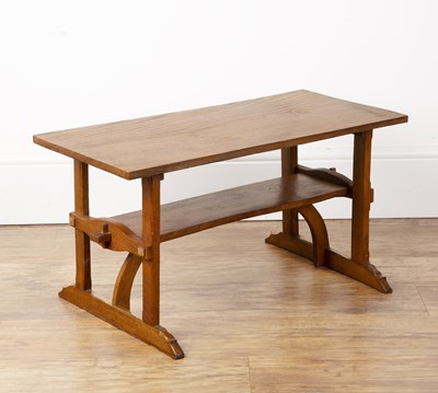 Lot 27 - Cotswold school Oak and elm low occasional...