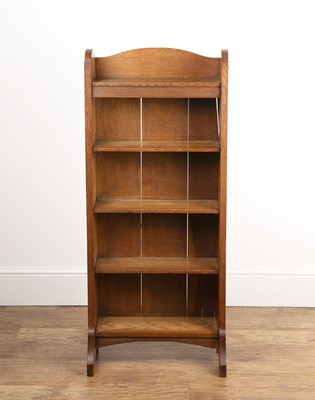 Lot 105 - Heals Oak, bookcase, circa 1910, unmarked,...